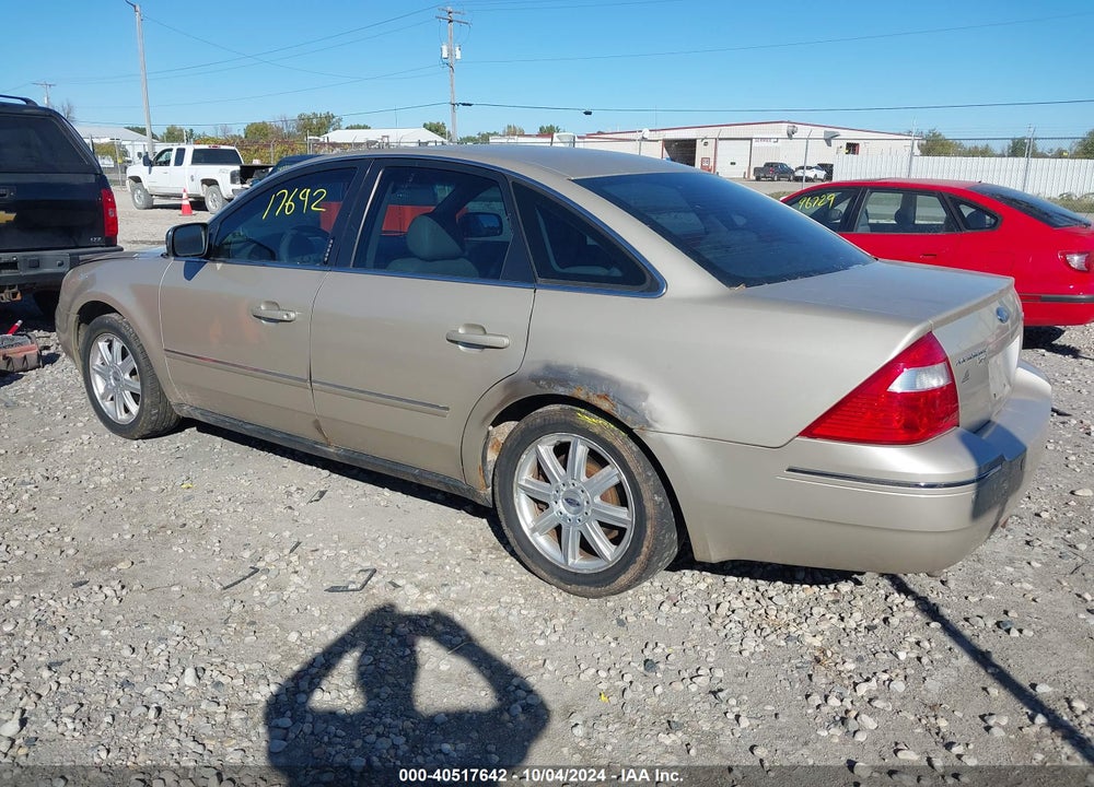 2005 FORD FIVE HUNDRED LIMITED VIN: 1FAFP28145G162295