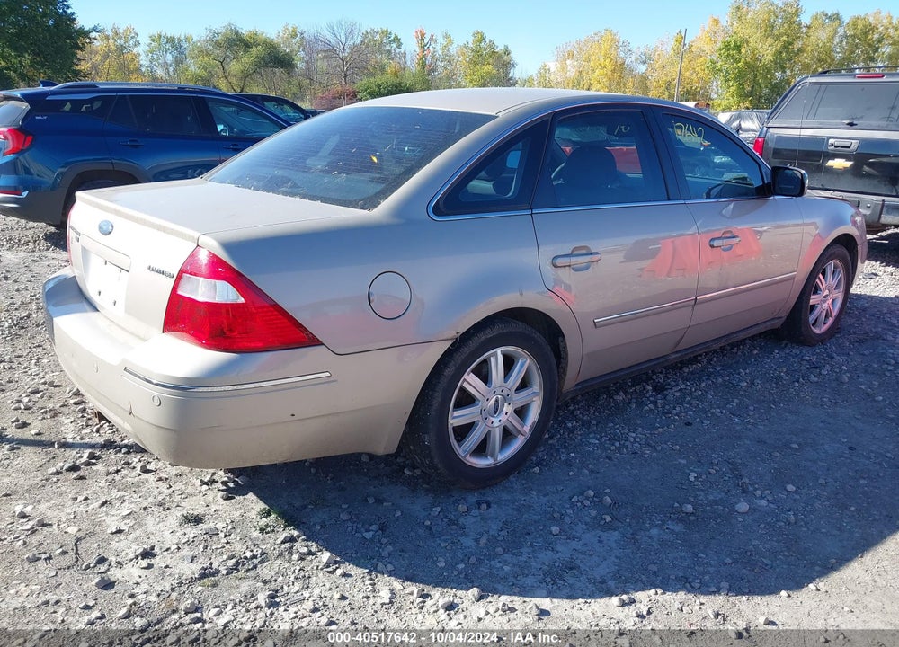 2005 FORD FIVE HUNDRED LIMITED VIN: 1FAFP28145G162295