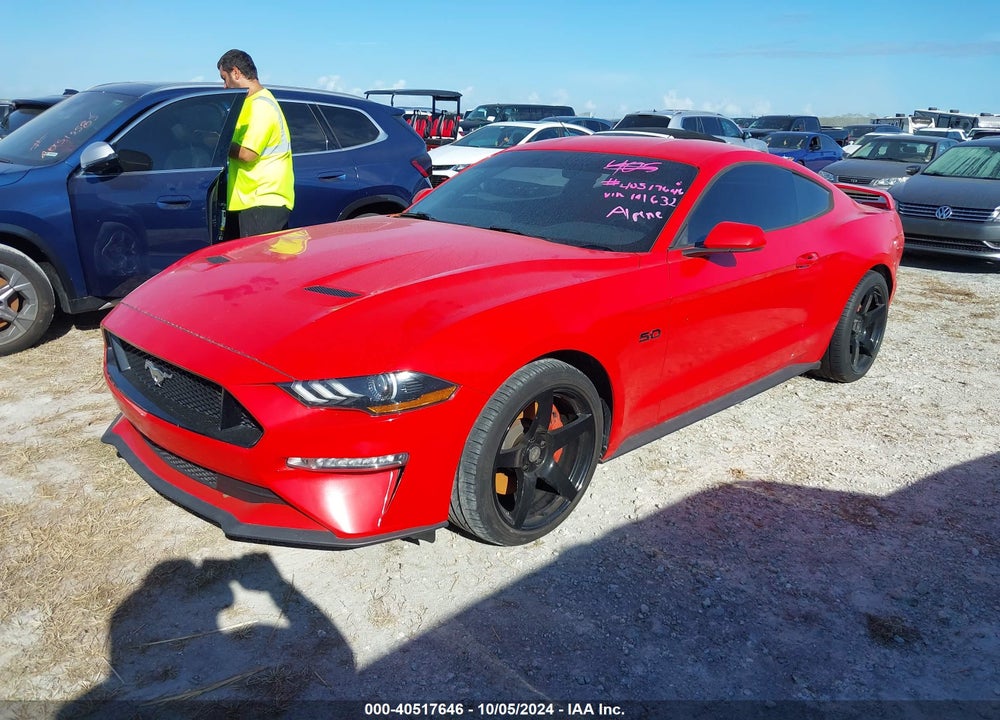 2019 FORD MUSTANG GT VIN: 1FA6P8CF2K5191632