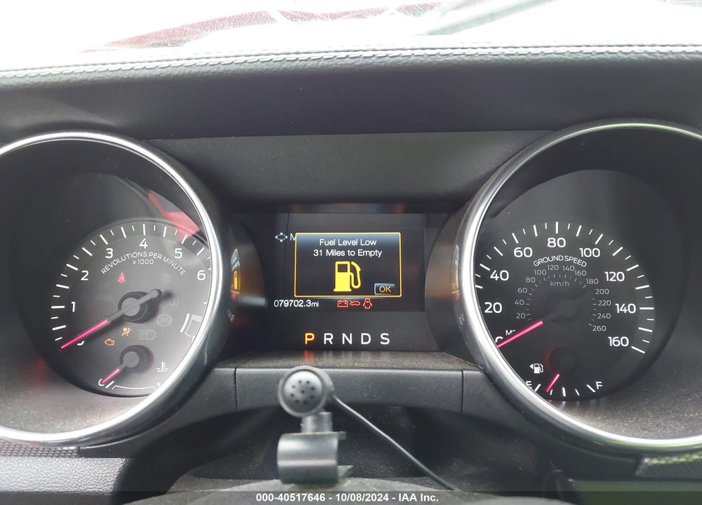 2019 FORD MUSTANG GT VIN: 1FA6P8CF2K5191632