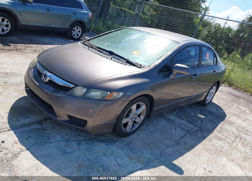 2009 HONDA CIVIC LX-S VIN: 2HGFA16699H510947