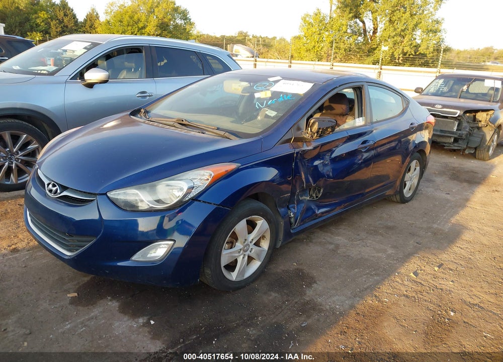 2013 HYUNDAI ELANTRA GLS VIN: KMHDH4AE0DU812307