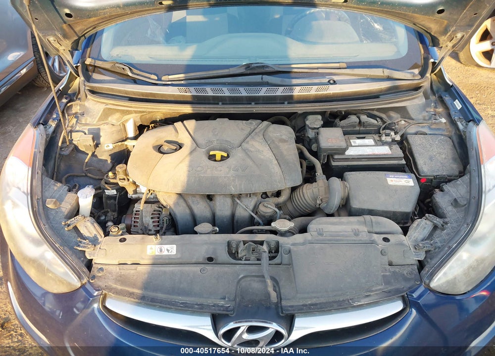 2013 HYUNDAI ELANTRA GLS VIN: KMHDH4AE0DU812307