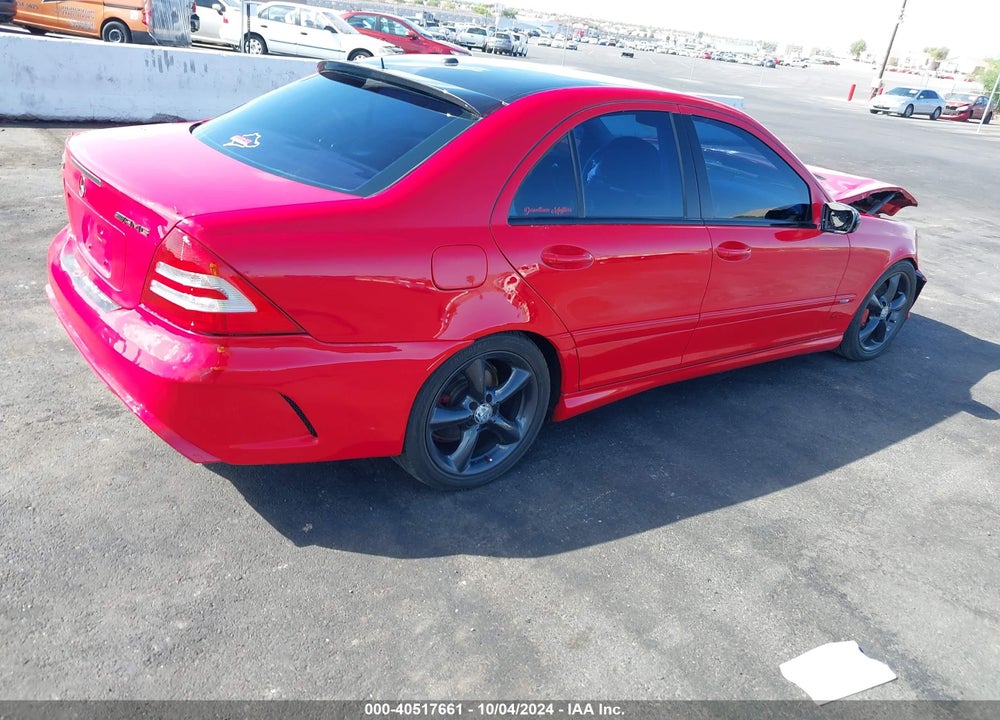 2006 MERCEDES-BENZ C 230 SPORT VIN: WDBRF52H56F799638