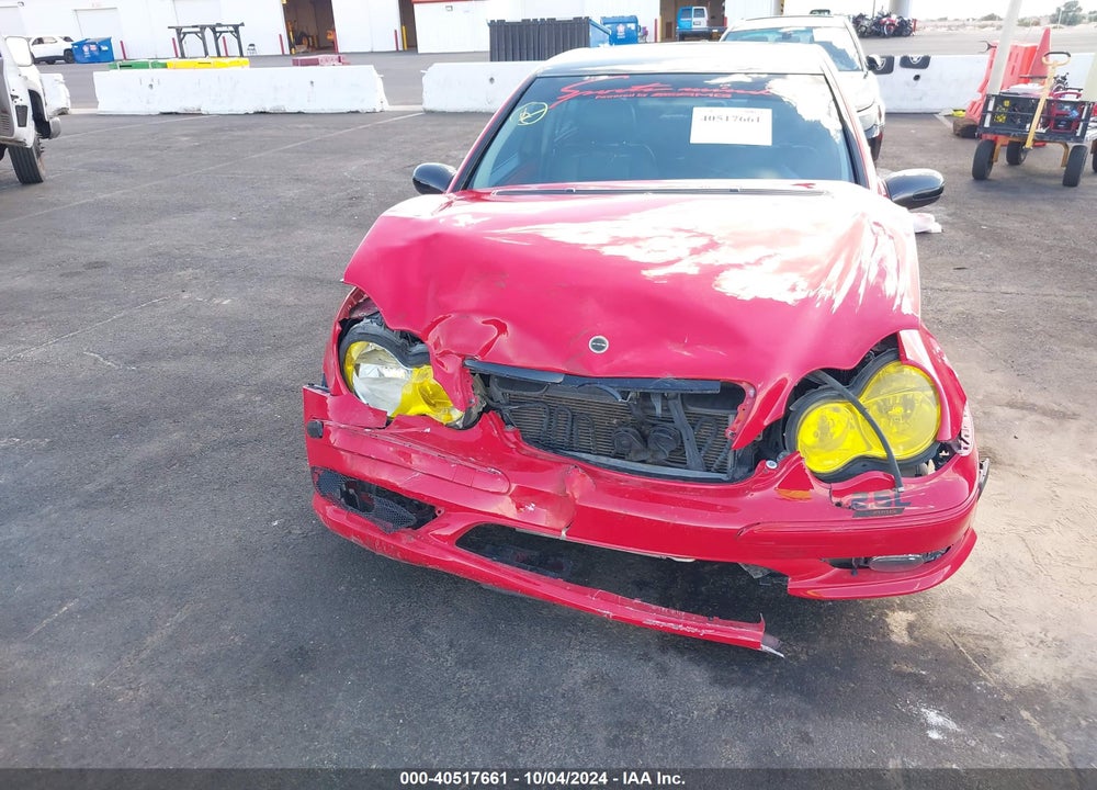 2006 MERCEDES-BENZ C 230 SPORT VIN: WDBRF52H56F799638