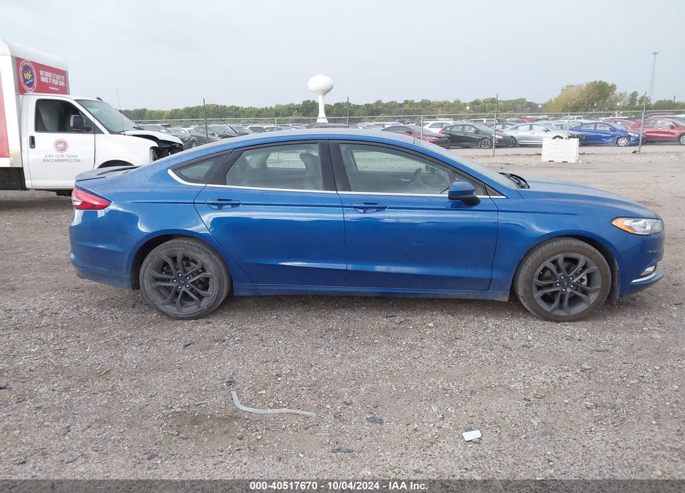 2018 FORD FUSION SE VIN: 3FA6P0HD1JR245877
