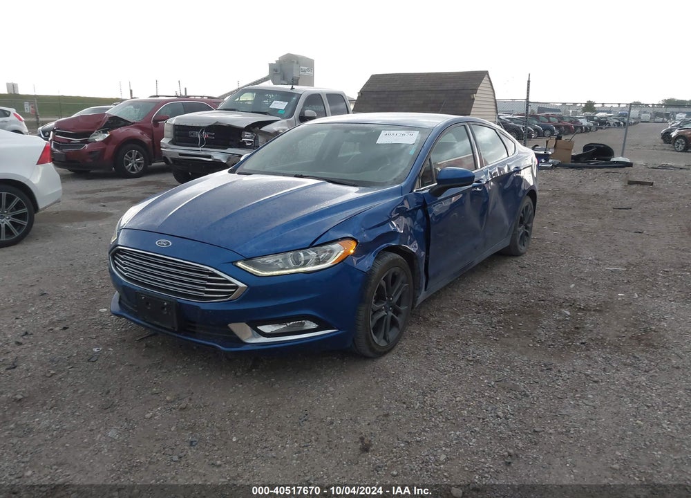 2018 FORD FUSION SE VIN: 3FA6P0HD1JR245877