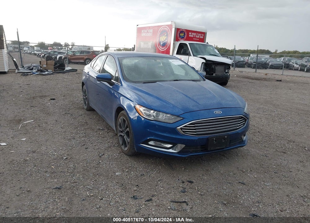 2018 FORD FUSION SE VIN: 3FA6P0HD1JR245877