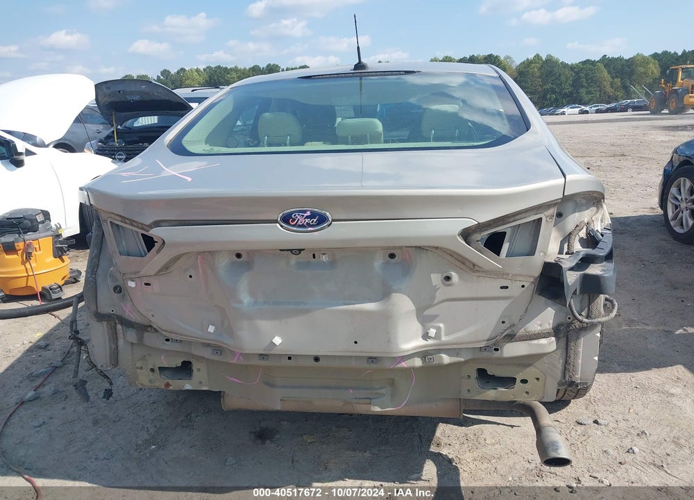 2016 FORD FUSION VIN: 3FA6P0H76GR119811