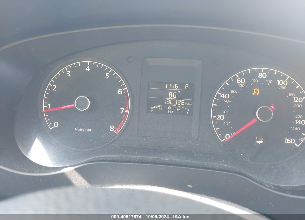 2011 VOLKSWAGEN JETTA 2.5L SE VIN: 3VWDX7AJ0BM340923