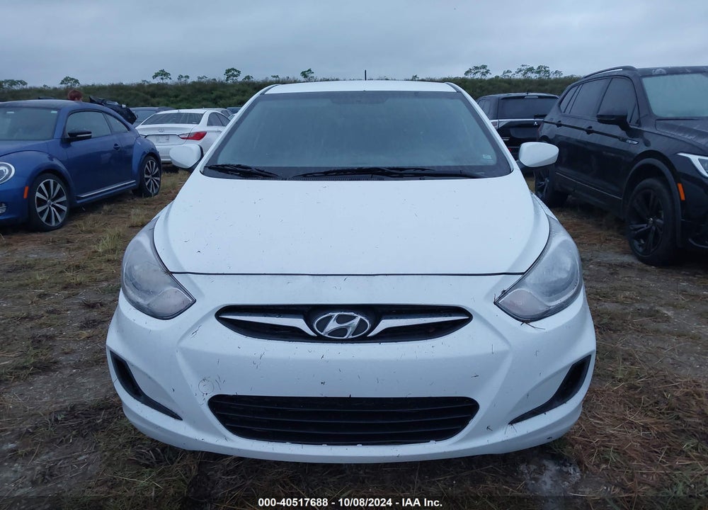 2014 HYUNDAI ACCENT GS VIN: KMHCT5AE9EU183423