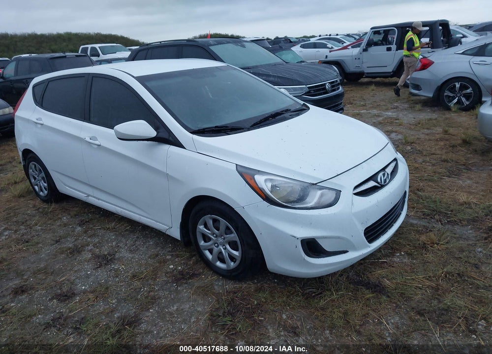 2014 HYUNDAI ACCENT GS VIN: KMHCT5AE9EU183423