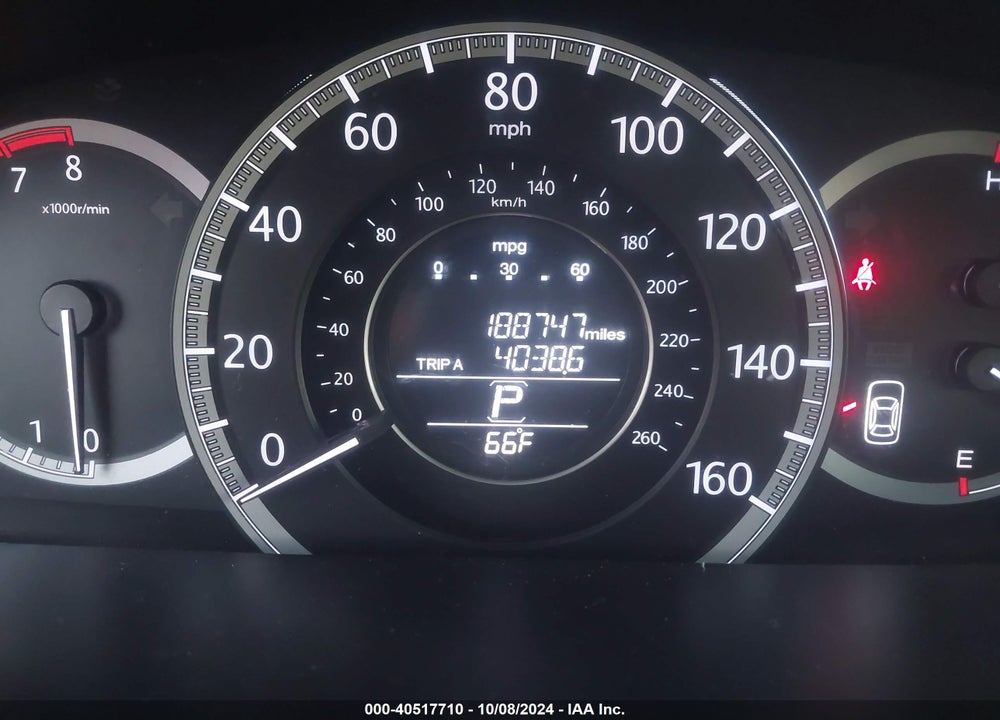 2013 HONDA ACCORD EX-L VIN: 1HGCR2F85DA249021