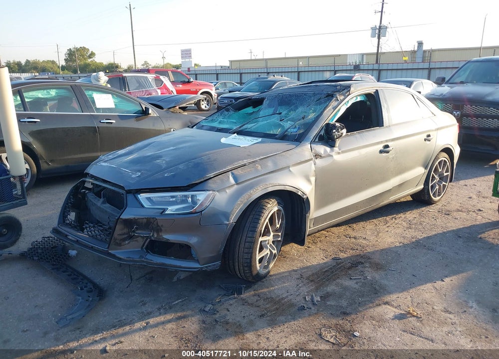 2017 AUDI A3 2.0T PREMIUM VIN: WAUB8GFF5H1043435