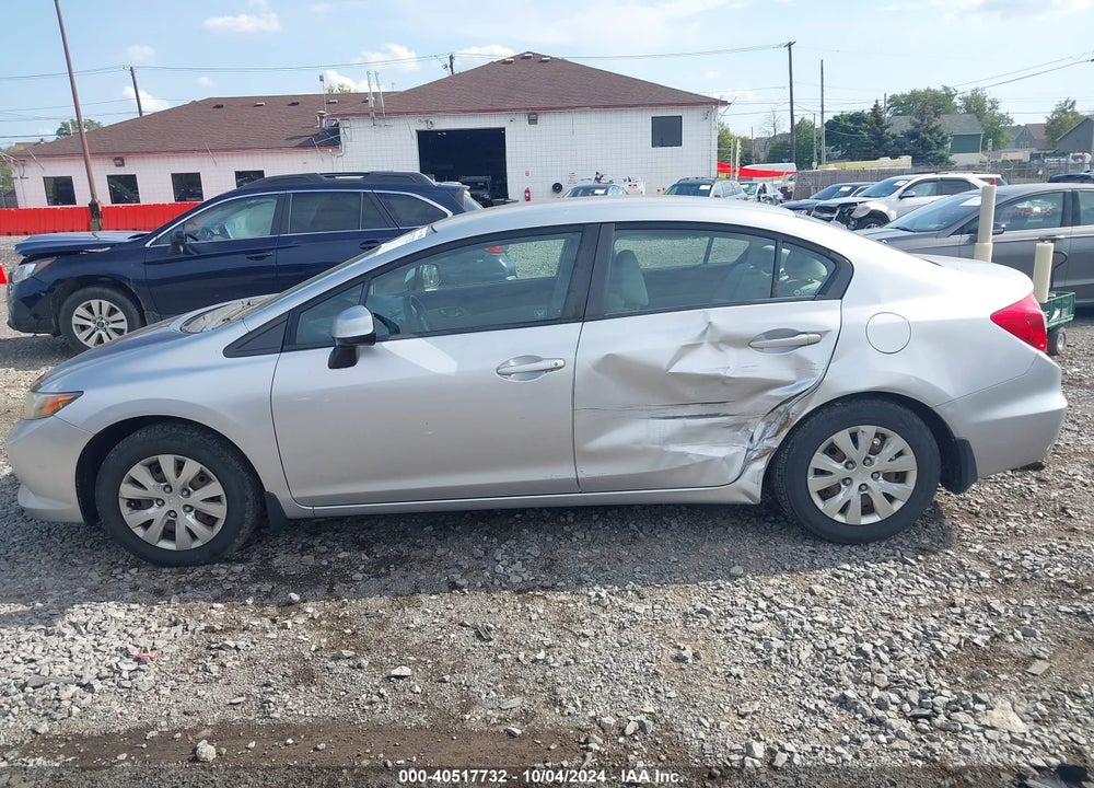 2012 HONDA CIVIC LX VIN: 2HGFB2F55CH315963