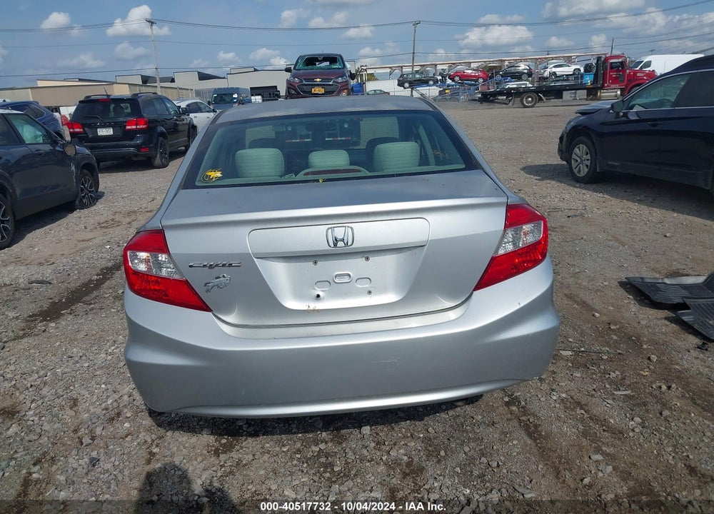 2012 HONDA CIVIC LX VIN: 2HGFB2F55CH315963