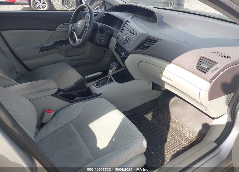 2012 HONDA CIVIC LX VIN: 2HGFB2F55CH315963