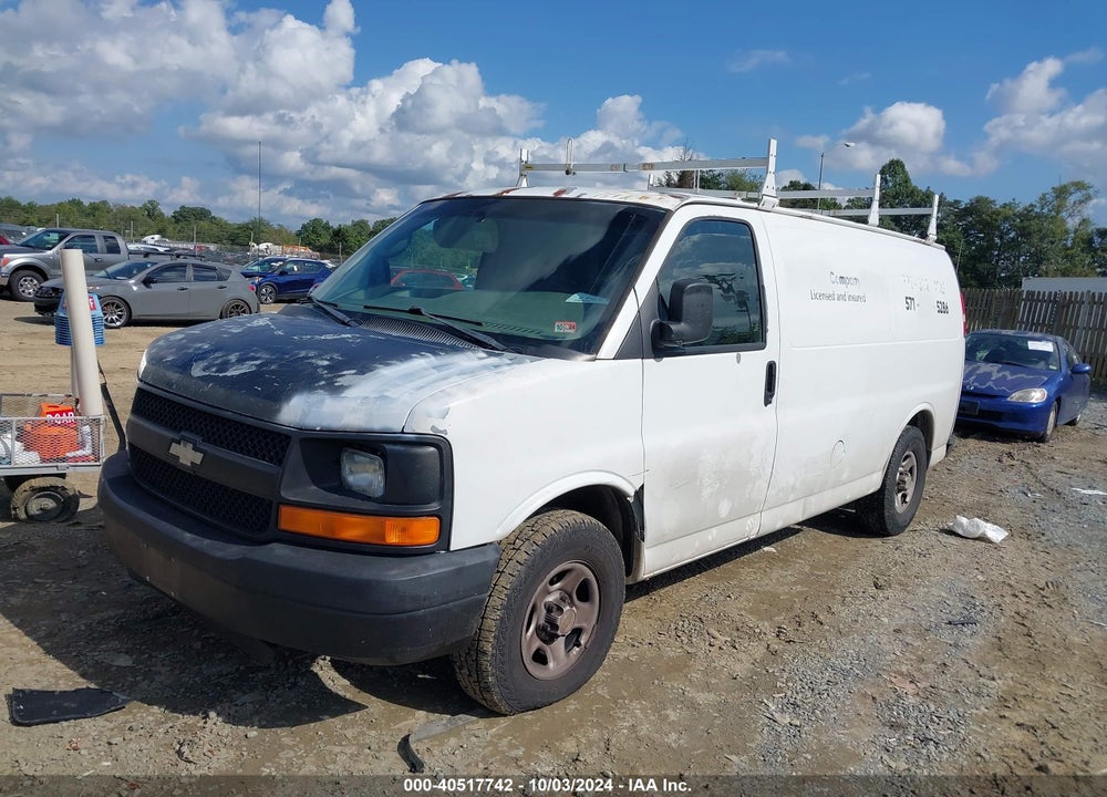 2006 CHEVROLET EXPRESS WORK VAN VIN: 1GCFG15X761163281