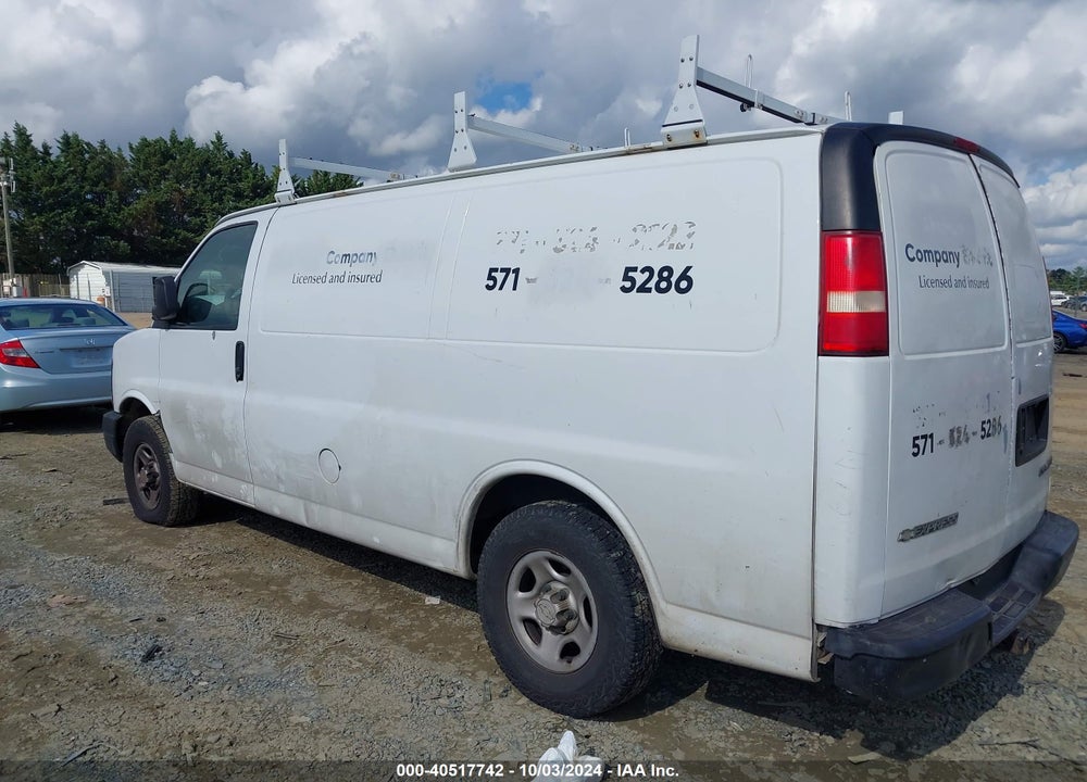 2006 CHEVROLET EXPRESS WORK VAN VIN: 1GCFG15X761163281