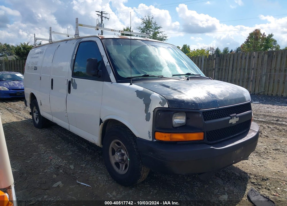 2006 CHEVROLET EXPRESS WORK VAN VIN: 1GCFG15X761163281
