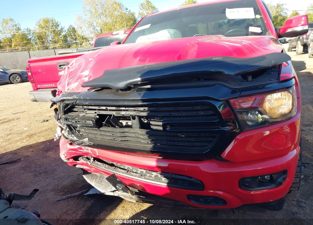 2020 RAM 1500 BIG HORN 4X4 5'7 BOX VIN: 1C6SRFFT0LN348334