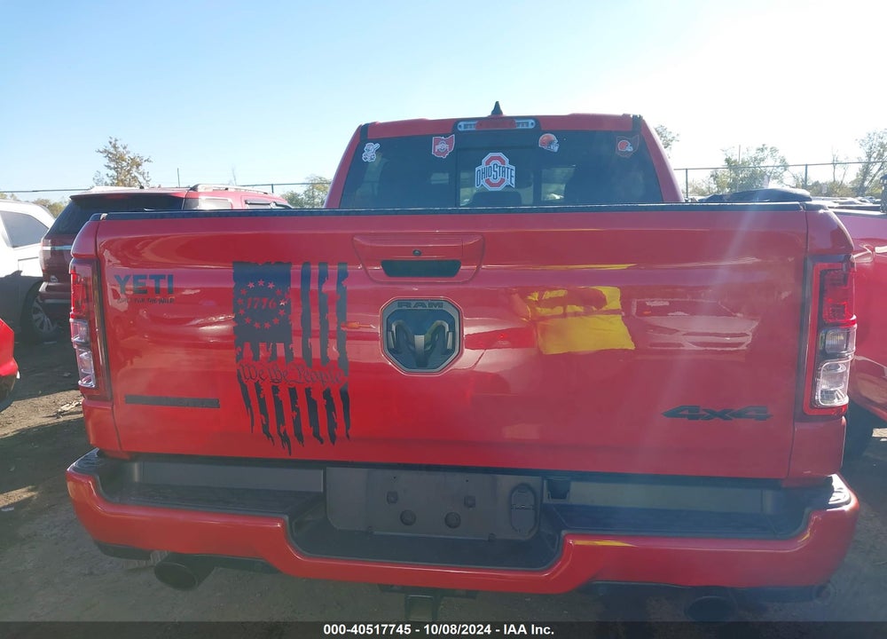 2020 RAM 1500 BIG HORN 4X4 5'7 BOX VIN: 1C6SRFFT0LN348334