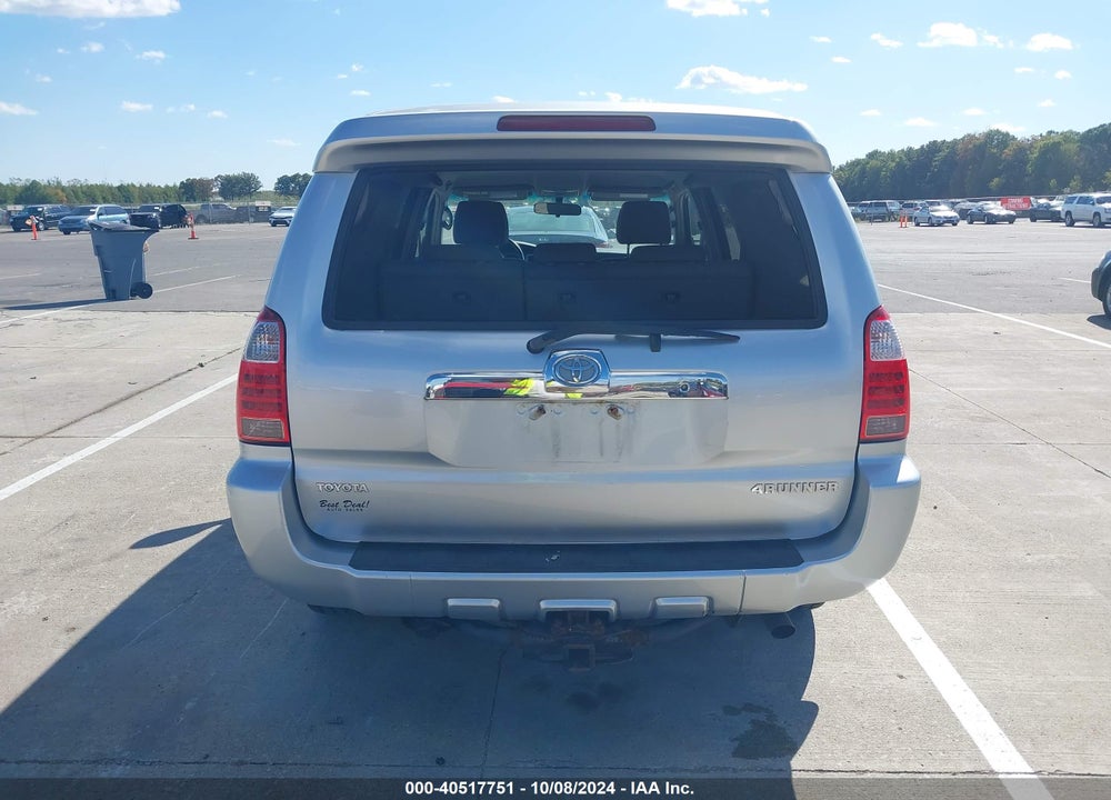 2006 TOYOTA 4RUNNER SR5 V8 VIN: JTEBT14RX60064405