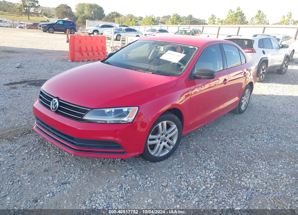 2015 VOLKSWAGEN JETTA 2.0L S VIN: 3VW2K7AJ9FM356548