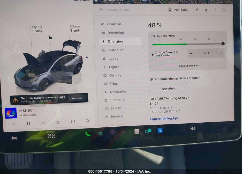2023 TESLA MODEL 3 REAR-WHEEL DRIVE VIN: 5YJ3E1EA0PF470126