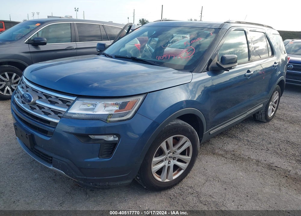 2018 FORD EXPLORER XLT VIN: 1FM5K8D83JGA50166