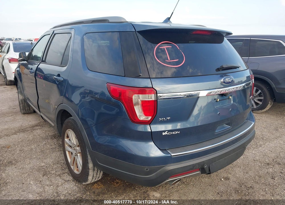 2018 FORD EXPLORER XLT VIN: 1FM5K8D83JGA50166