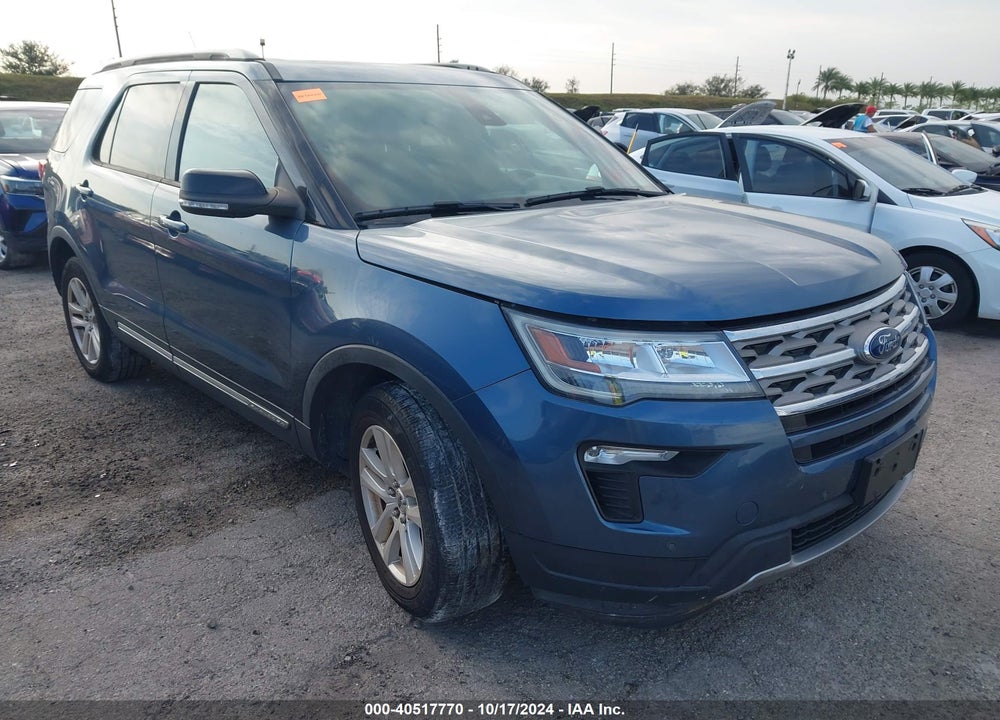 2018 FORD EXPLORER XLT VIN: 1FM5K8D83JGA50166