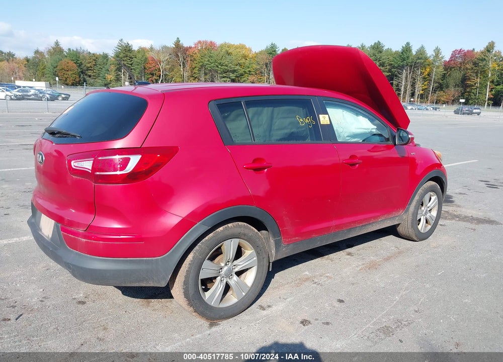 2013 KIA SPORTAGE LX VIN: KNDPBCA2XD7355121