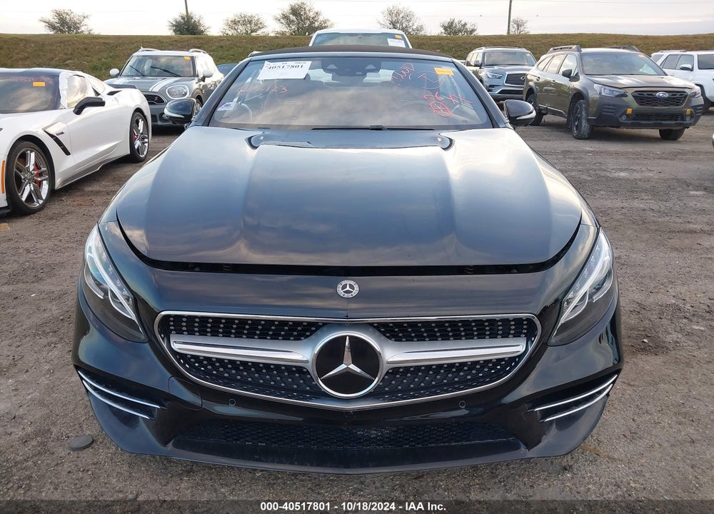2018 MERCEDES-BENZ S 560 VIN: WDDXK8DB1JA032556