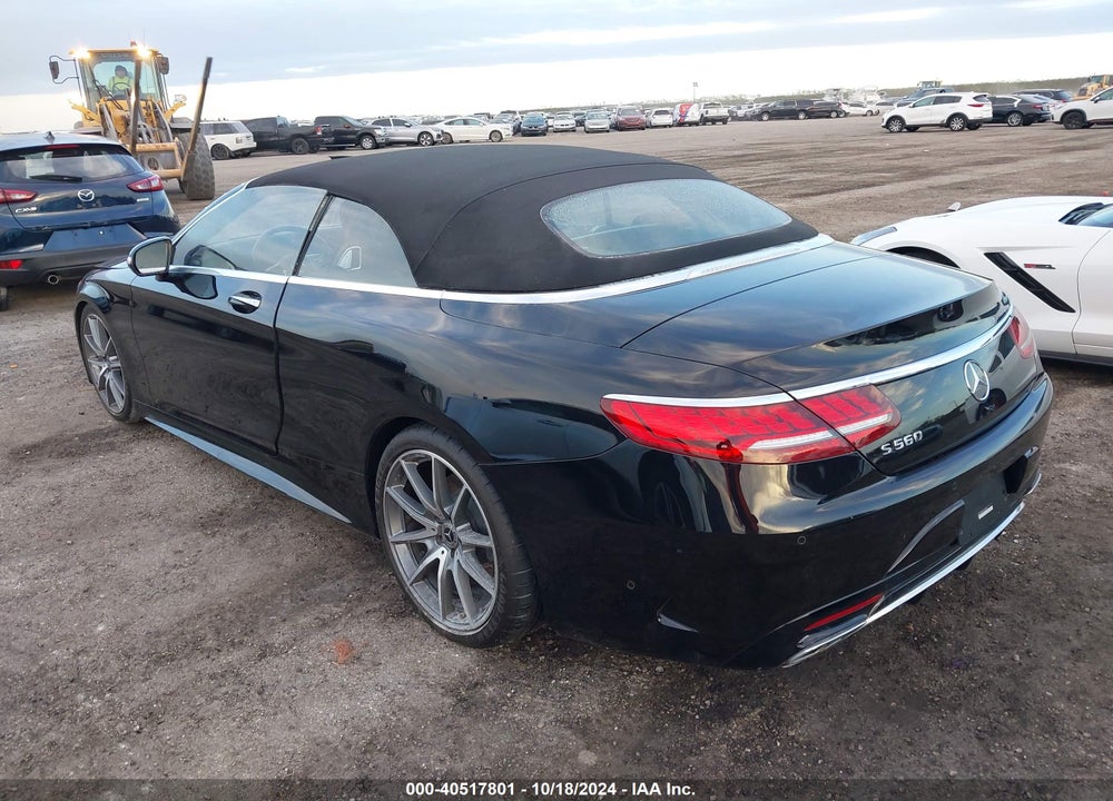 2018 MERCEDES-BENZ S 560 VIN: WDDXK8DB1JA032556