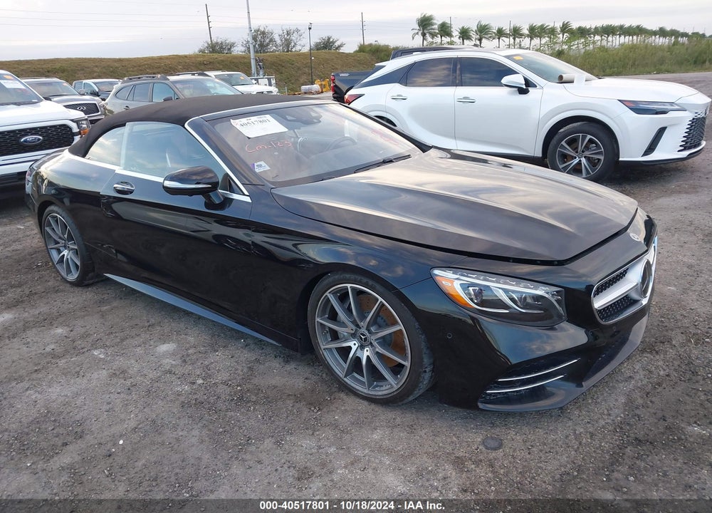 2018 MERCEDES-BENZ S 560 VIN: WDDXK8DB1JA032556