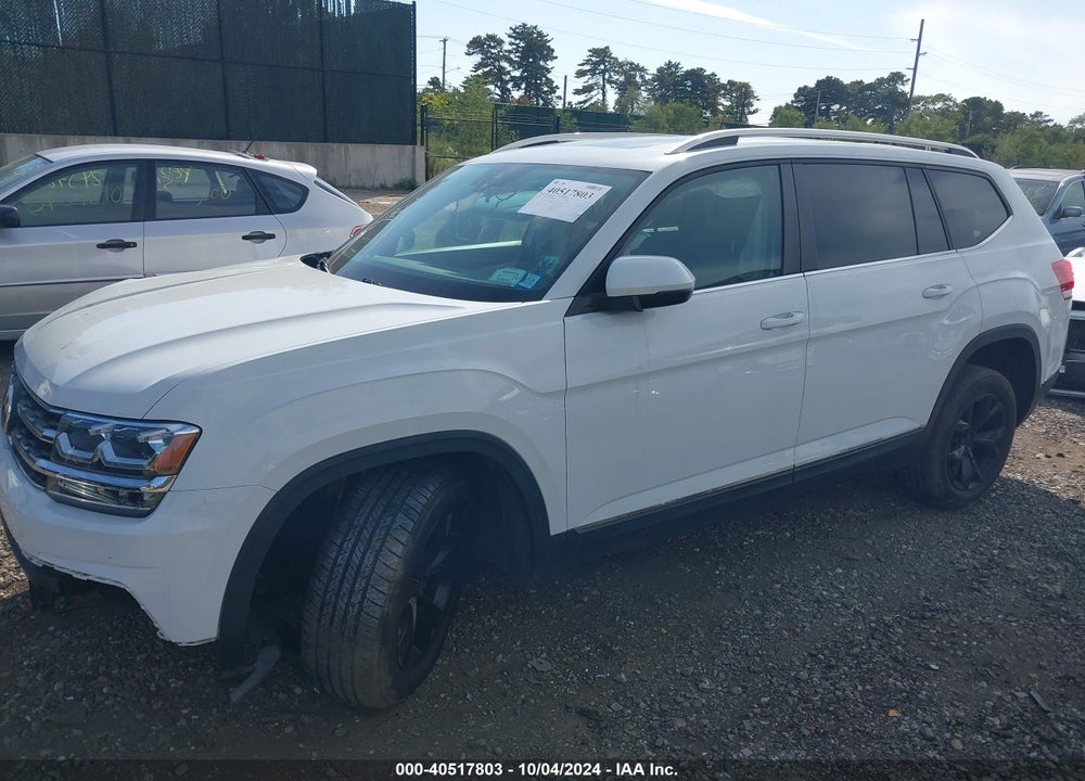 2018 VOLKSWAGEN ATLAS 3.6L V6 SEL VIN: 1V2MR2CAXJC581738