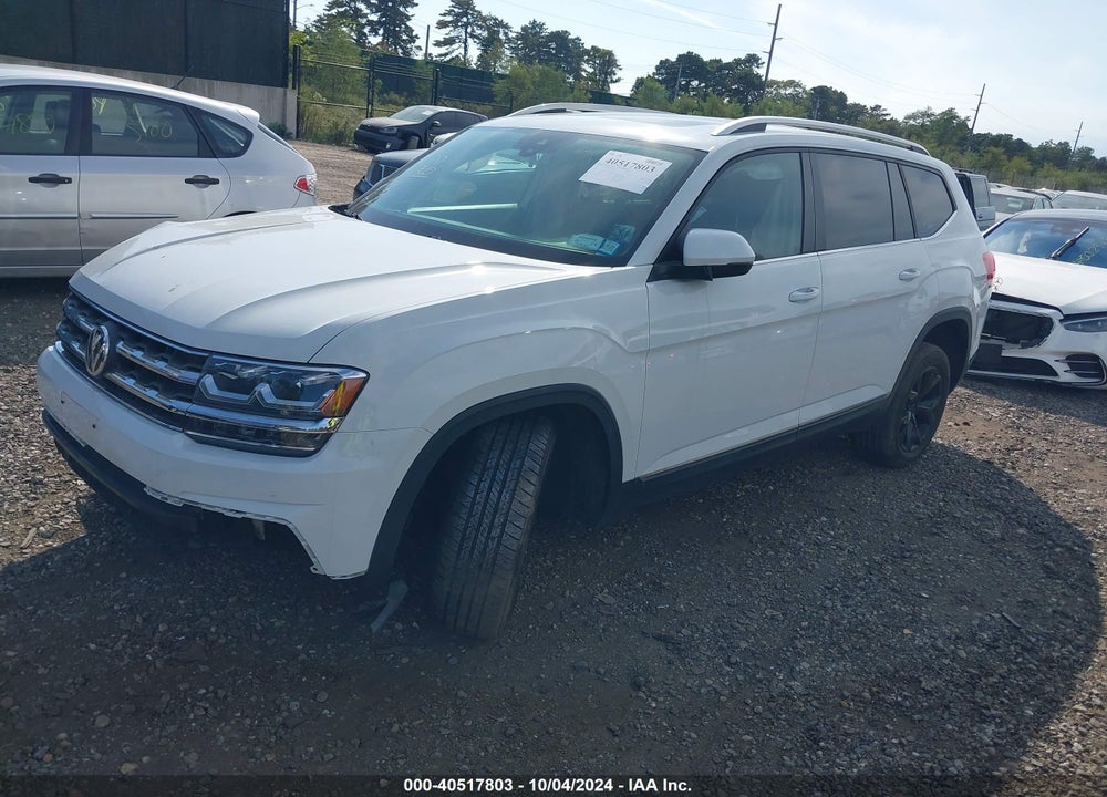 2018 VOLKSWAGEN ATLAS 3.6L V6 SEL VIN: 1V2MR2CAXJC581738