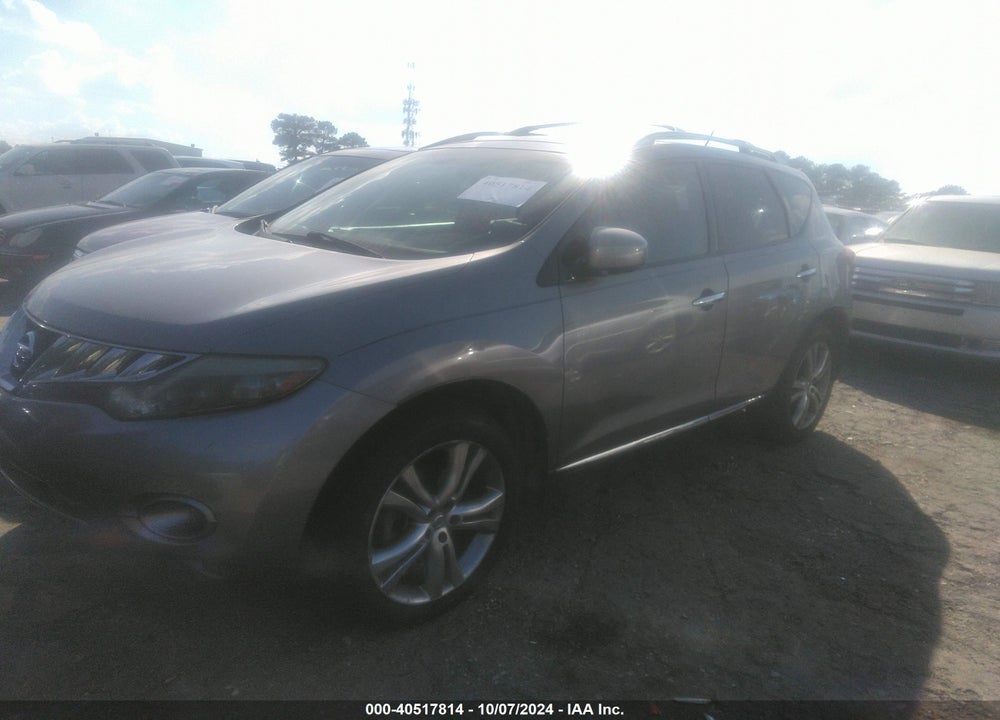 2010 NISSAN MURANO LE VIN: JN8AZ1MU3AW003992