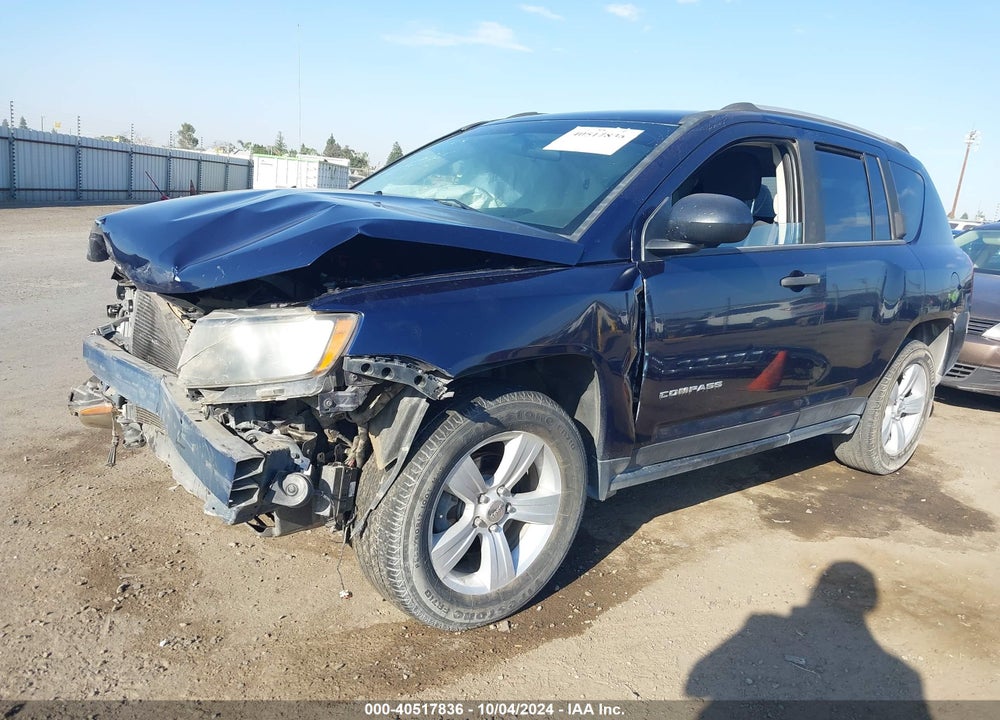 2015 JEEP COMPASS SPORT VIN: 1C4NJCBB5FD420101