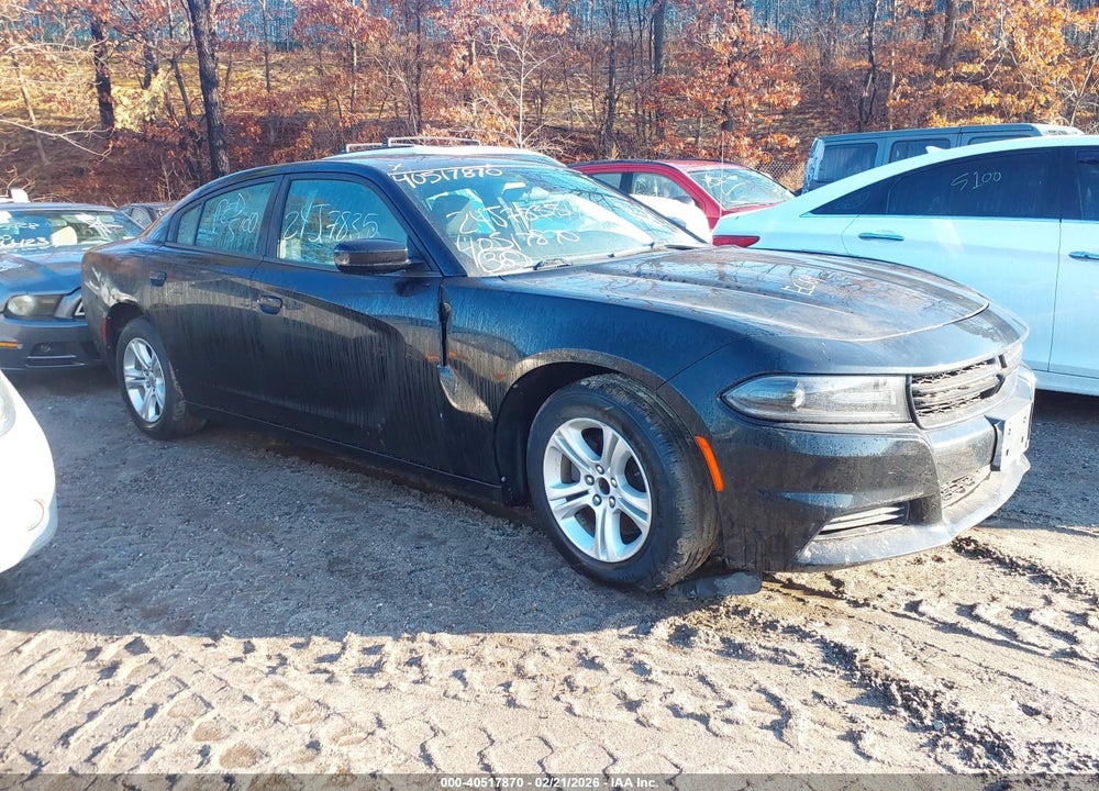 2019 DODGE CHARGER SXT RWD VIN: 2C3CDXBG8KH727913