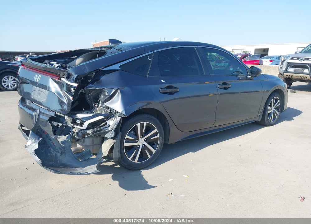 2023 HONDA CIVIC LX VIN: 19XFL2H58PE019300