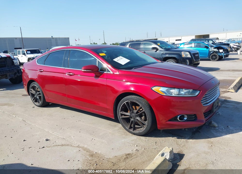 2016 FORD FUSION TITANIUM VIN: 3FA6P0K9XGR327314