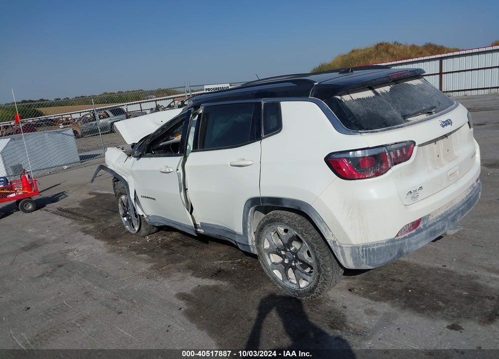 2018 JEEP COMPASS LIMITED 4X4 VIN: 3C4NJDCBXJT354717
