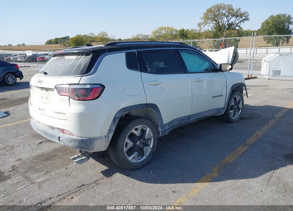 2018 JEEP COMPASS LIMITED 4X4 VIN: 3C4NJDCBXJT354717