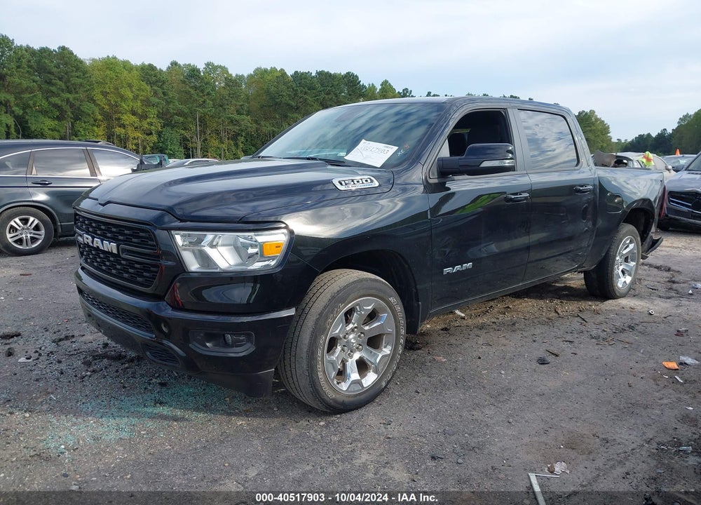 2022 RAM 1500 BIG HORN 4X4 5'7 BOX VIN: 1C6SRFFT7NN440351