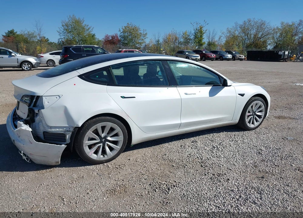 2021 TESLA MODEL 3 LONG RANGE DUAL MOTOR ALL-WHEEL DRIVE VIN: 5YJ3E1EB4MF101113