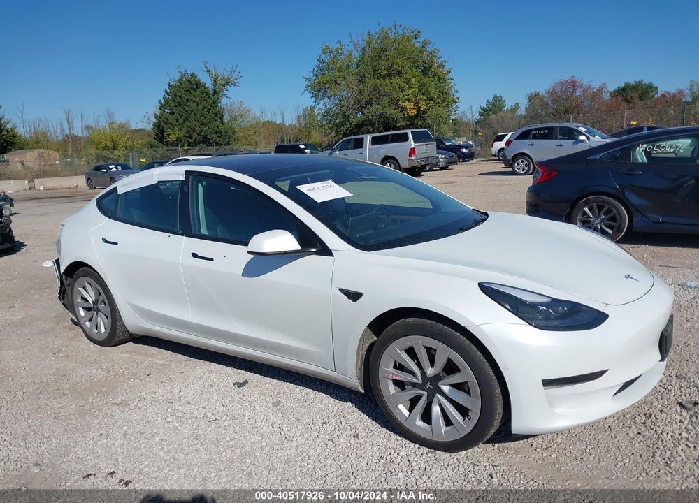 2021 TESLA MODEL 3 LONG RANGE DUAL MOTOR ALL-WHEEL DRIVE VIN: 5YJ3E1EB4MF101113