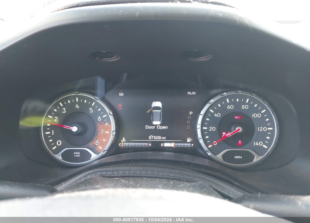 2017 JEEP RENEGADE TRAILHAWK VIN: ZACCJBCB7HPF08703