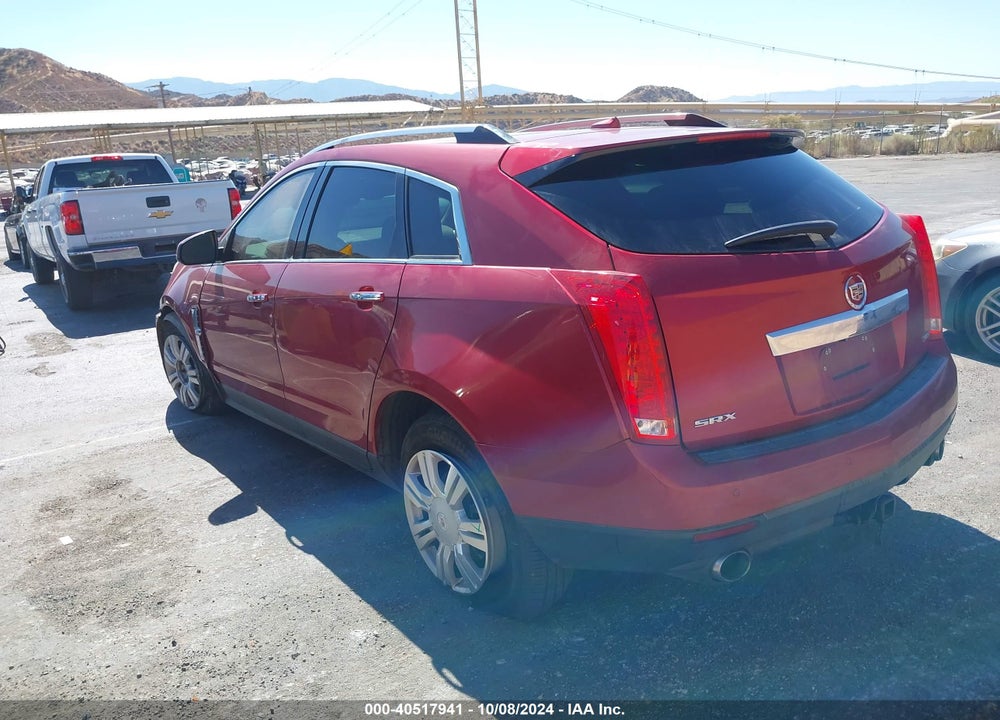 2012 CADILLAC SRX LUXURY COLLECTION VIN: 3GYFNAE32CS547296